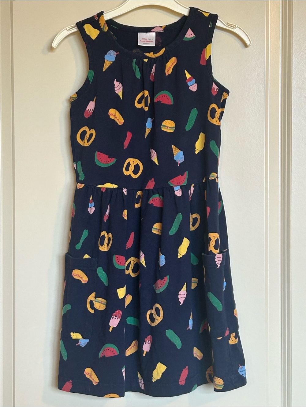 Sz8 Hanna Andersson Pocket Dress
